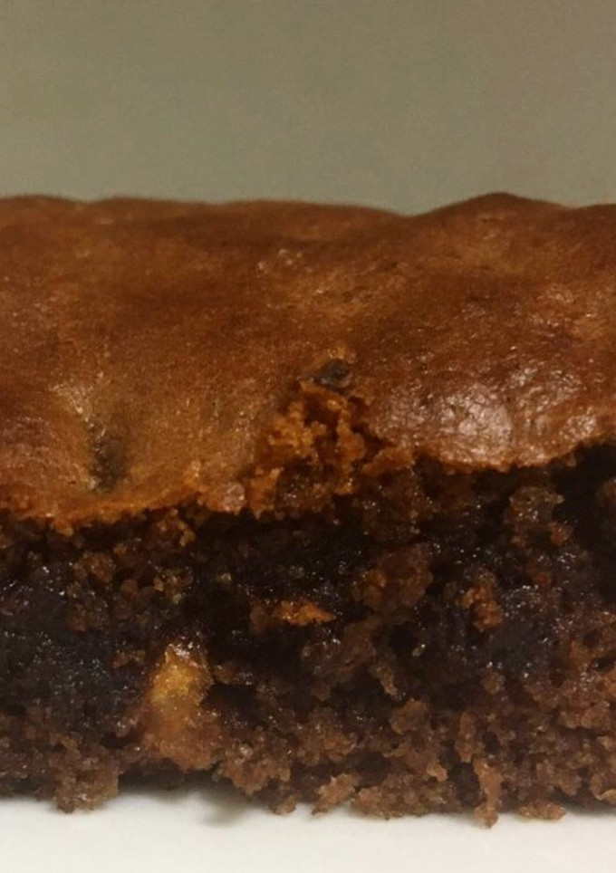 Una foto de Brownie de Nutella y Nueces