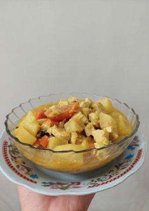 Foto resep Kari Ayam Yogurt