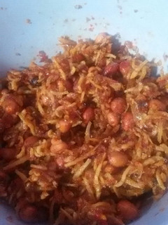 Foto resep Balado teri kacang