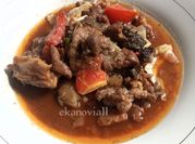 Gambar tongseng jeroan kambing