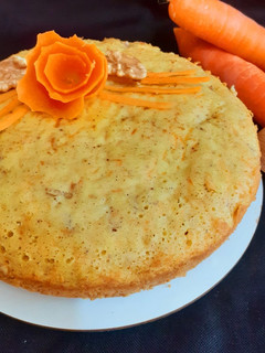 عکسی از دستور کیک هویج و گردو