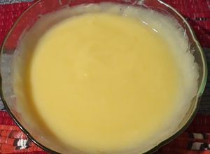 Una foto de Crema de limón o lemon curd 🍋🍋🍋