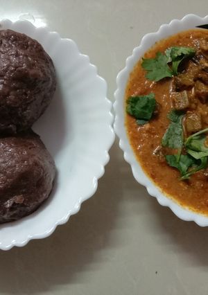 ராகி களி உருண்டை செய்முறை முக்கிய புகைப்படம்