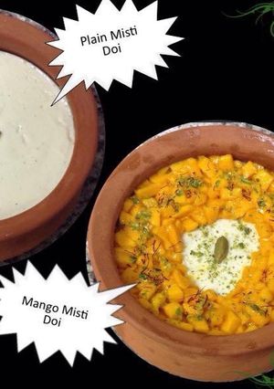 A picture of Mango 🥭 Misti Doi.
