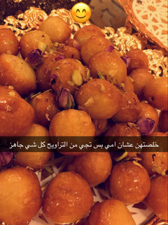 صورة لوصفة لقيمات مقرمشه
