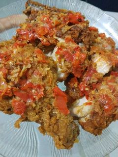 Foto resep Ayam geprek #AhlinyaAyam