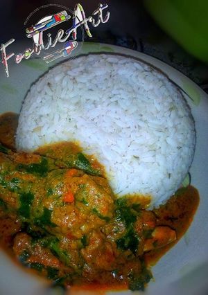 A picture of Banga stew #EnuguState.