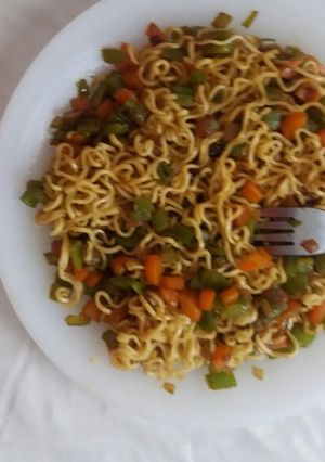 صورة لوصفة اندومي نورة