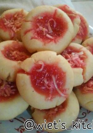 Foto resep Thumbprint Strawberry (no oven)