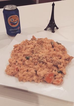 صورة لوصفة باستا بالخضار 🍝 ، Heesa_saif@