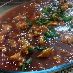 A picture of Chicken Manchurian.