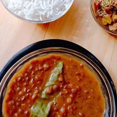 A picture of Daal Chawal.