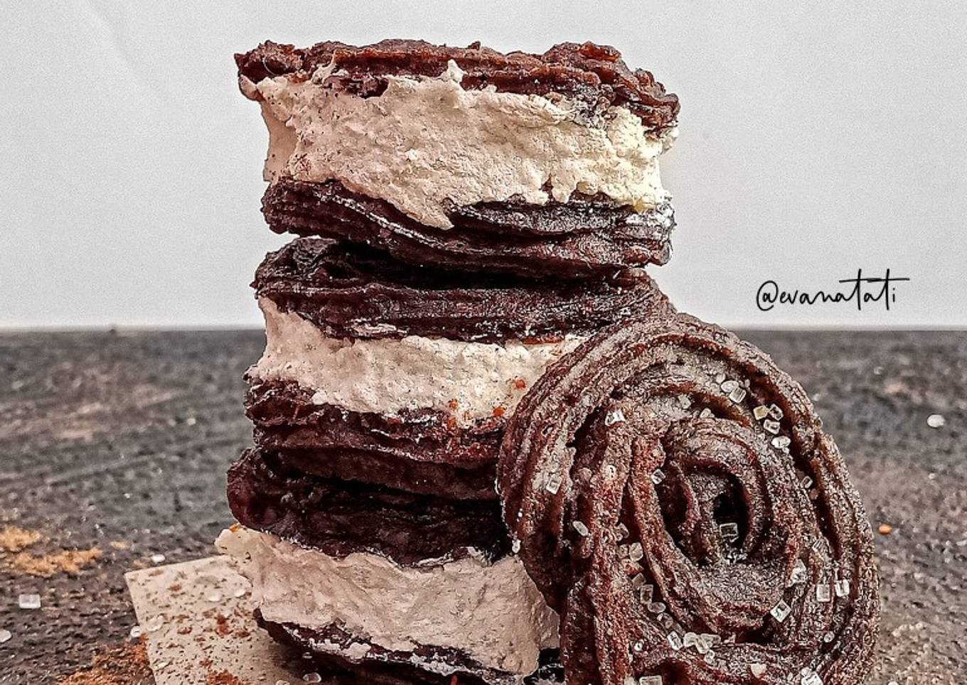 Resep Churros Kopi Sandwich Resep Churros Kopi Sandwich
