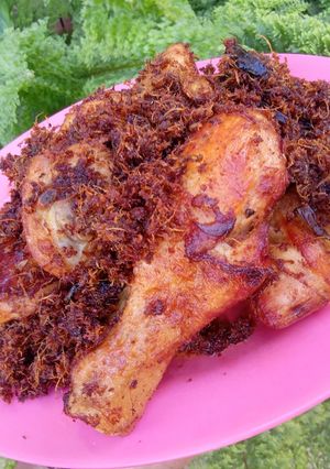 Foto resep Ayam kremes bumbu lengkuas