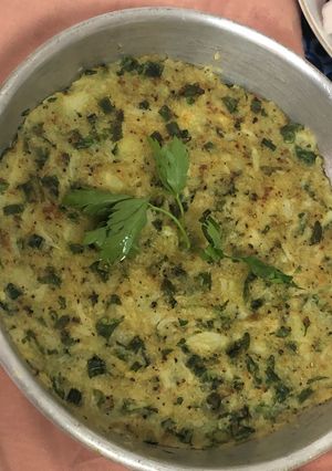 صورة لوصفة قرنبيط مع بطاطا مسلوقه 🥔🥦