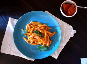 Foto di Pasta con Nduja e crema di pecorino