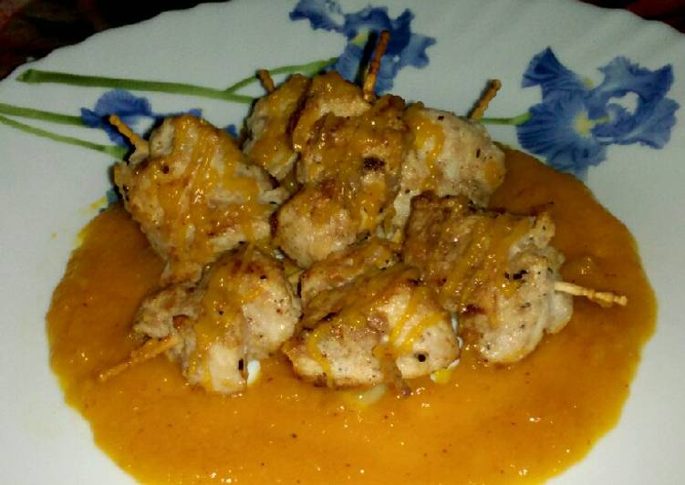 Recipe of Homemade Chicken Tikka in Mango Sauce