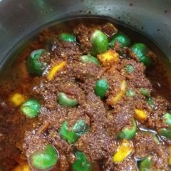 A picture of Gunda-Keri Aachar (Glue Berry And Mango Pickle).