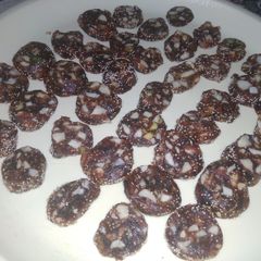 A picture of Khajur Barfi.