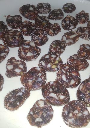 A picture of Khajur Barfi.