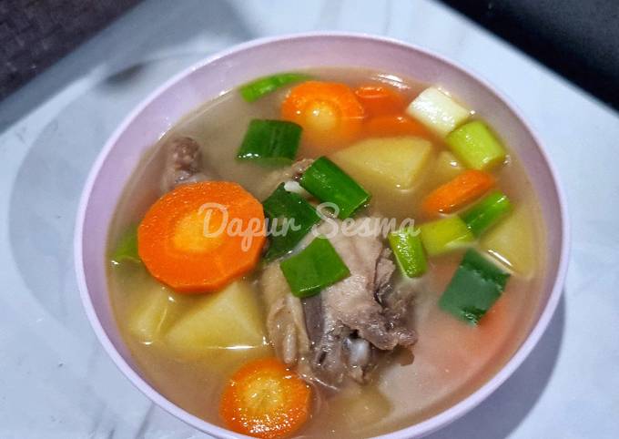 Resep Sop Ayam Ala Pak Min Klaten Oleh Dapur Sesma Cookpad