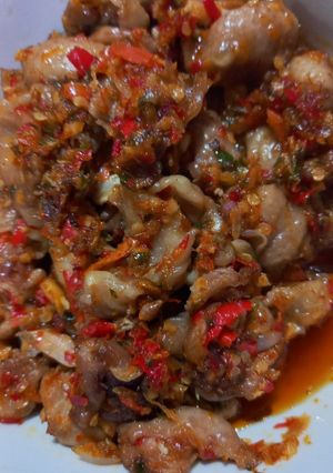 Foto resep Oseng Kulit Mercon