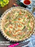 Quiche Tempe Tuna Paprika