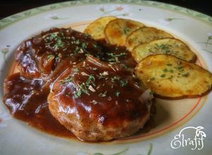 Foto resep Hambagu (Japanese Burger Steak)