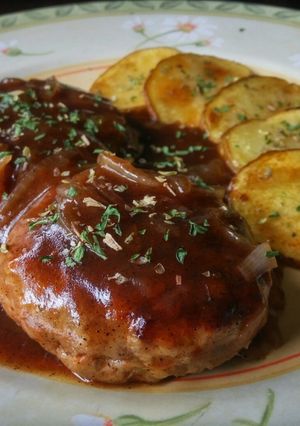 Foto resep Hambagu (Japanese Burger Steak)