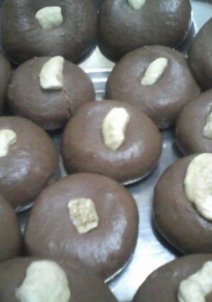 A picture of Choclate doodh peda.