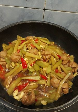 Foto resep Tumis Labu Siam Baso