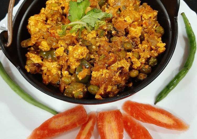 How to Make Quick Paneer bhurji