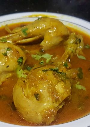 A picture of Chicken gravy.