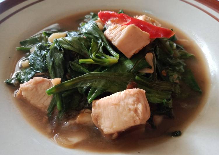 Resep Daun Gingseng Ayam Anti Gagal