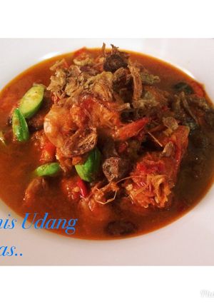 Foto resep Tumis Udang Pedas