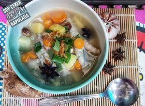 Foto resep Sup Ceker Rempah Kapulaga