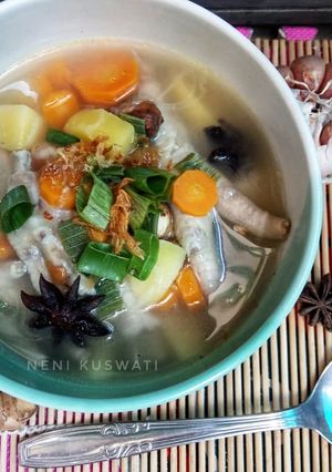 Foto resep Sup Ceker Rempah Kapulaga