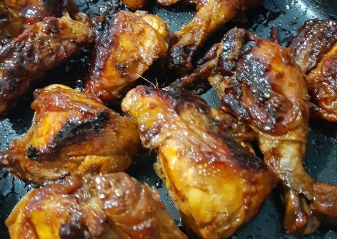 Ayam Bakar Madu Pedas Simple