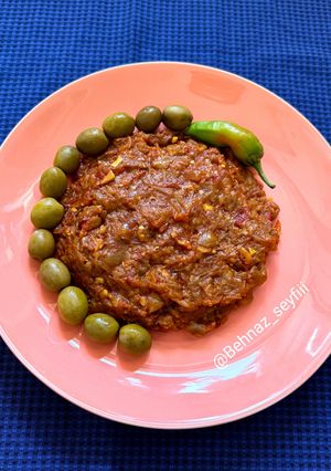 عکسی از دستور خاویار بادمجان