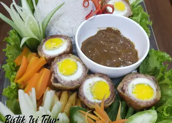 Resep Populer Bistik Isi Telur Paling Enak