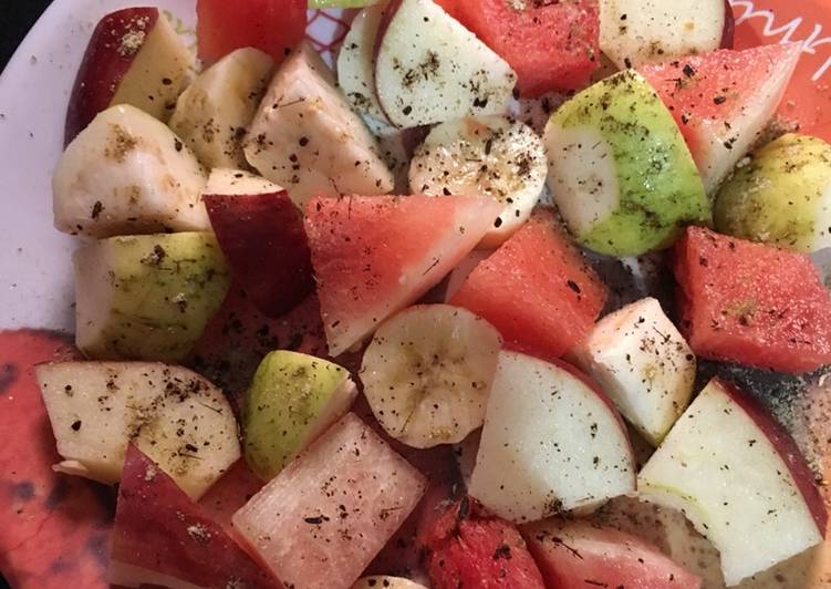 How to Make Perfect Fruit chaat