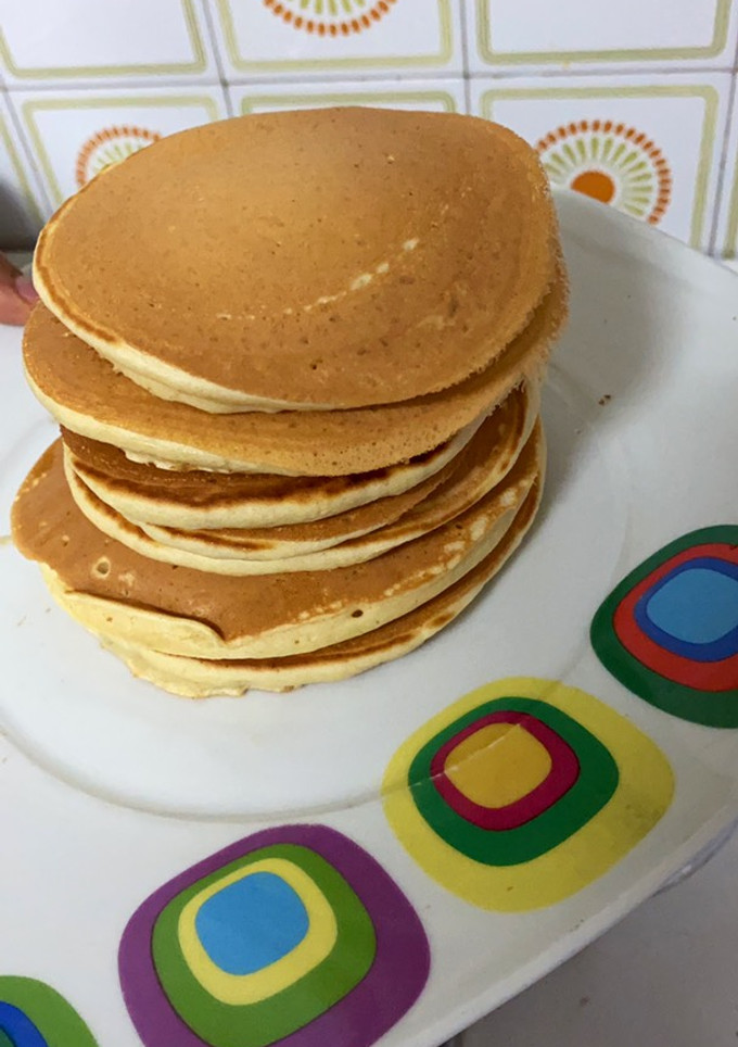 Una foto de Tortitas esponjosasmedidas para 4 personas