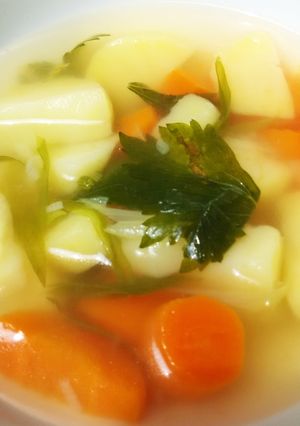 Foto resep Sop kentang wortel