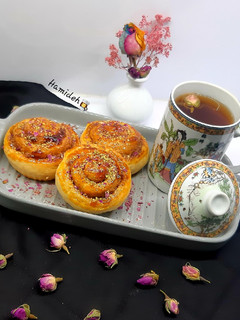عکسی از دستور شیرینی رول دارچینی (سرو تک نفره)🥰