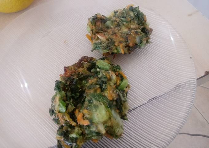 Frititos o torrejitas de lechuga Receta de Recetas de TAMMY Y MATI- Cookpad