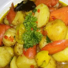 A picture of Scrumptious potato casserole.