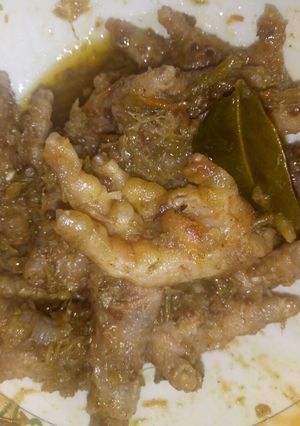 Foto resep Ceker cabe IJO tulang lunak