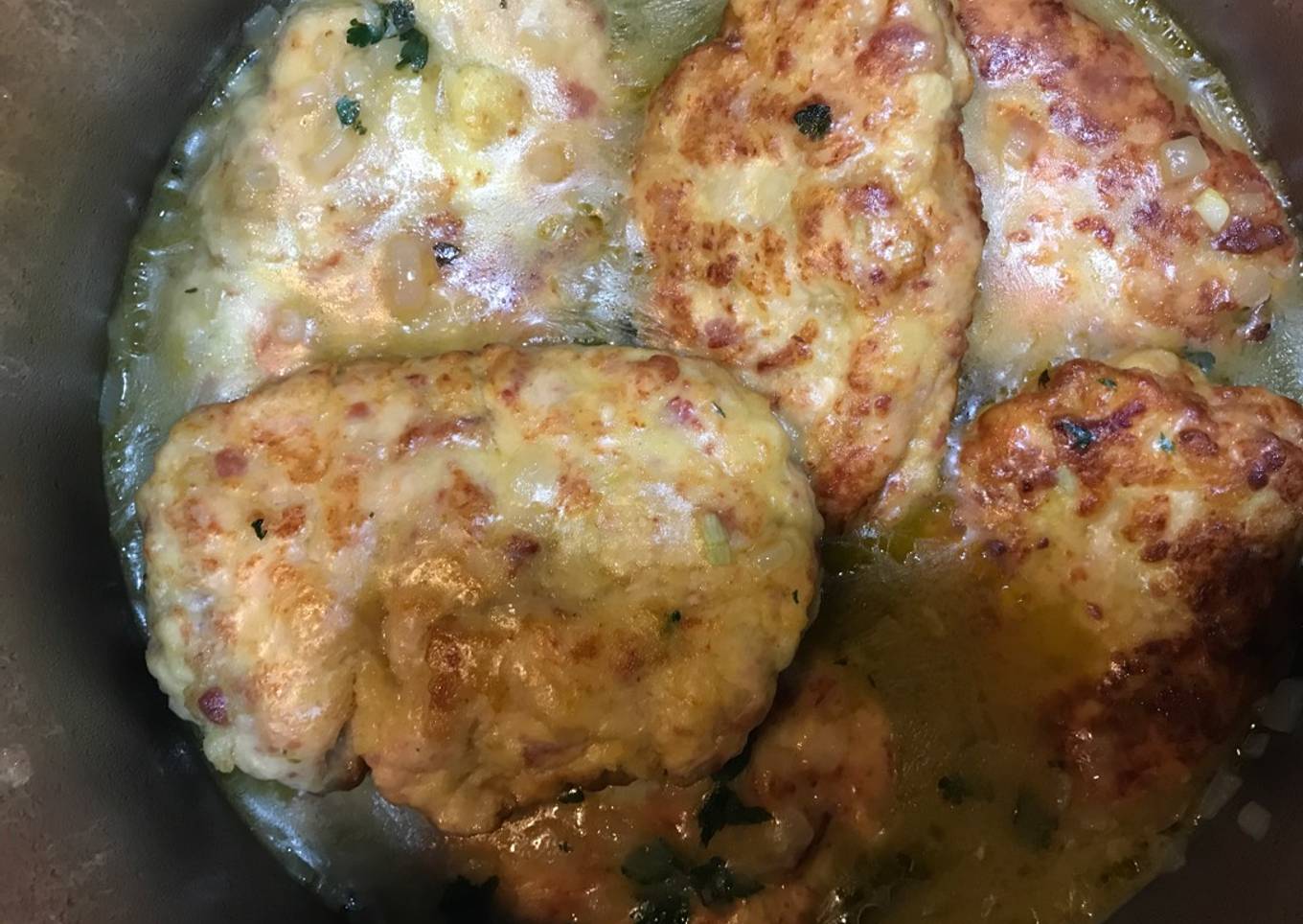 Fiambre de pollo (albondigones)