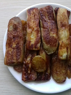 عکسی از دستور بادمجان سرخ شده