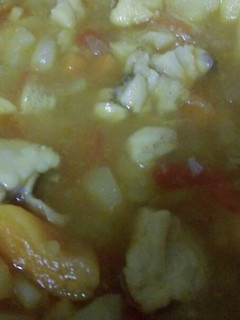 Una foto de Rape guisado con patatas